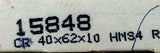 Chicago Rawhide 15848 Oil Seal 1.574" x 2.440" x .393"