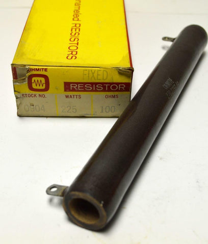 NEW OHMITE 0904  100 OHM 225 WATT RESISTOR