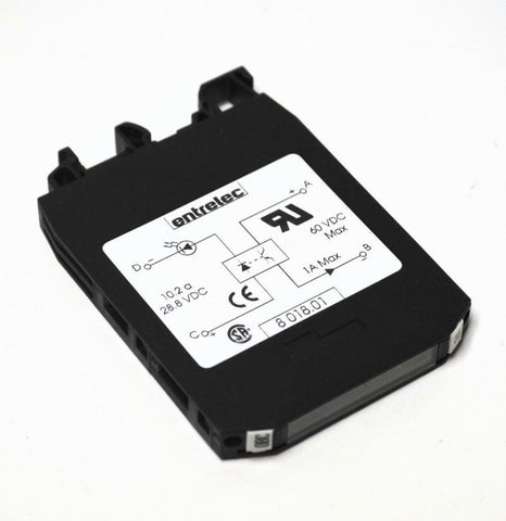 NEW ENTRELEC 000801801 OPTO COUPLER 1 AMP 60 VDC MAX