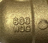 FNW FNW411F Brass Ball Valve 3/4" 600 WOG