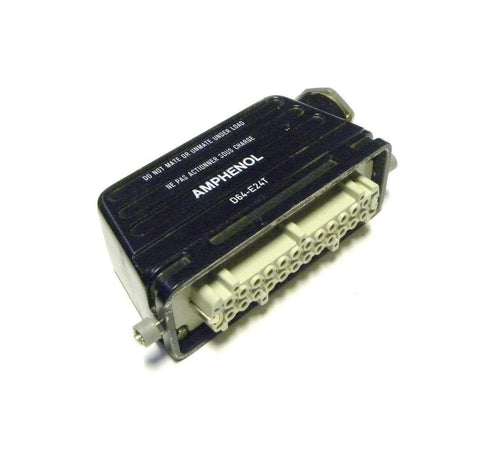 AMPHENOL D64-E24T  FEMALE CONNCTOR  24-PIN W/HOOD