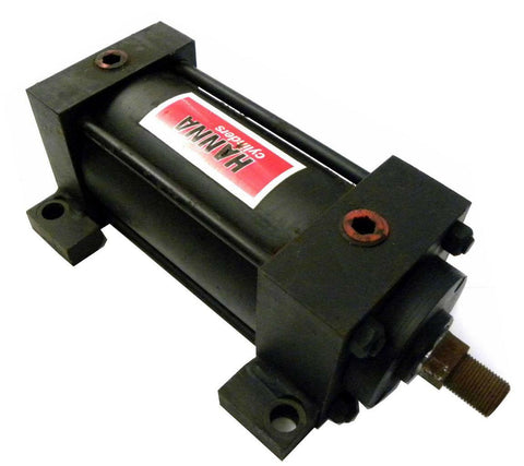 NEW HANNA PNEUMATIC CYLINDER 3-1/4" BORE 4-1/4" STROKE MS2-3A CC 3.25 4.25 FAF1A
