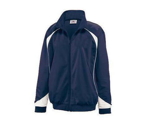 NEW TEAMWORK 8331-75-XL YOUTH PRIME WARMUP JACKET NAVY/WHITE SIZE XL (34-35)