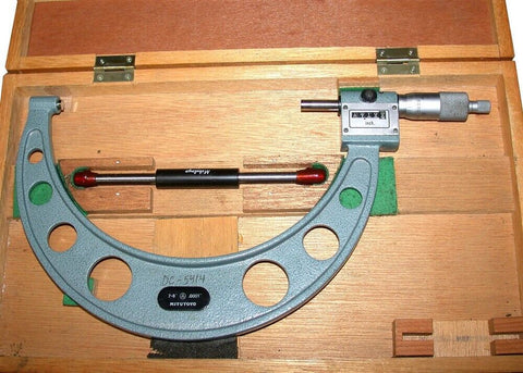Mitutoyo 7 to 8" .0001" Outside Digital Micrometers 193-218 Calibrated