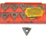 Lot of 10 New Seco Snap-Tap Indexable Carbide Threading Inserts 16EL 1.0 ISO P10