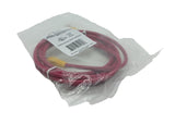 Allen Tel AT1507-REC 7FT. CAT5E Ethernet Crossover Cable UL - Red