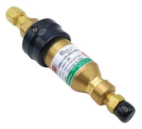 SGD 8491-O Flashback Arrestor & Check Valve 150 PSI 1/4" NPT