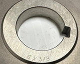 Niagara 6" x 3/8" x 1-1/4" Slitting Saw Staggered Tooth