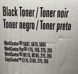 Xerox 6R1146 Black Toner Cartridge 2 Pack w/ Waste Bottle Genuine OEM
