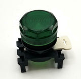 Cutler Hammer E22H3 Indicating Light Plastic Lens Green