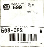 Allen Bradley 599-CP2 Starter Adapter Plate NEMA Size 2 (4 Available)