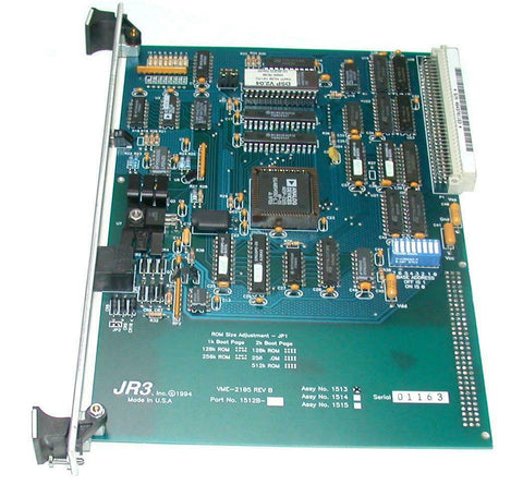 JR3 Inc.  VME-2105  Rev. B  Circuit Board P/N 1512B  Assy No. 1513