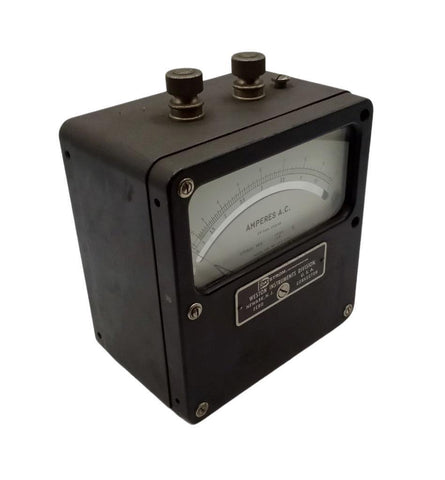 Daystrom Weston Model 433 A.C. Ampmeter Zero Corrector 0-10A  25-500 Cycle