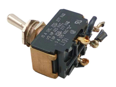 Lot of (3) Honeywell Micro Switch L191 Miniature Toggle Switch 15A 125/250VAC