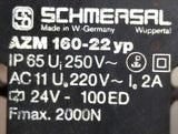 Schmersal AZM 160-22 YP Solenoid Latching Safety Interlock Switch 250V 1.2A