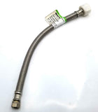 Watts WTS-SPCT12-614W Stainless Steel Braided Toilet Connector 3/8"X7/8"X12"