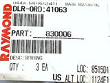 Raymond 830006 Springs (Pack Of 3)