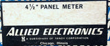 Allied Electronics 0-100 DC Millivolts 4-1/2" Panel Meter