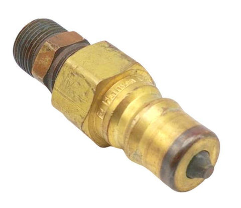 Lot of (3) Hansen B2-K16 Brass Quick Connect Hose Coupling 1/4" NPT 1/4"-18