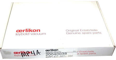 Oerlikon Leybold Trivac D5E Complete Major Repair Kit Vacuum Kit 20040038