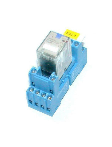 Omron  MY4IN1-D2  General Purpose Relay W/Finder Socket