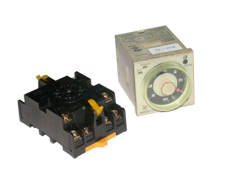 OMRON MULTIFUNCTION 0-3 SEC. TIMERS MODEL H3CR-A