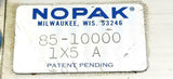 Nopak 85-10000 Pneumatic Cylinder 1" X 5"