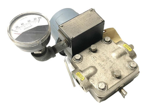 Taylor 3400T Series Differential Pressure Transmitter W/ Gauge 24VDC 4-20mA DC