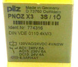 Pilz   PNOZ X3  3S / 1O  2-Channel Safety Barrier Relay Made in Germany