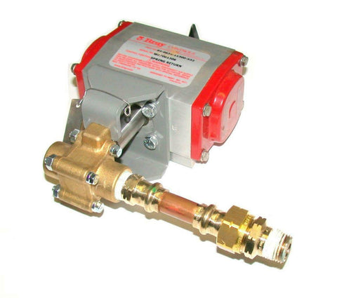 Bray  93-0634-11300--532  Spring Return 3/8 NPT Rotary Actuator Valve 140 PSI