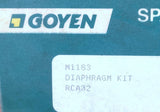 Goyen M1183 Diaphragm Valve Repair Kit K2500 Genuine 1-1/2" Buna-N W/ Spring