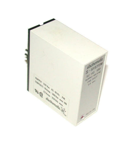 New Electromatic S-System  SC 110 120  Time Delay Relay One Shot 0.5 Seconds