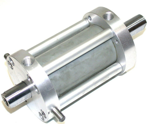 FABCO-AIR 2" STROKE 1 1/2" BORE DOUBLE END PANCAKE AIR CYLINDER PWD4-TF2.000-BE