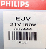 Lot of (2) Philips EJV Halogen Bulb Replacement 21V 150W