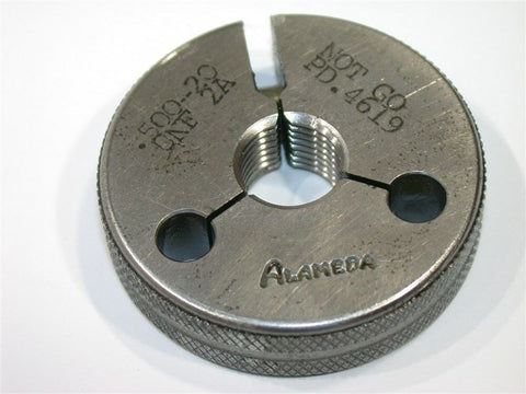 ALAMEDA NO GO THREAD RING GAGE 1/2"-20-UNF-2A