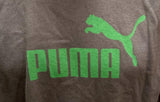 Puma Men's Graphic Charcoal Short Sleeve Shirt Size X-Large