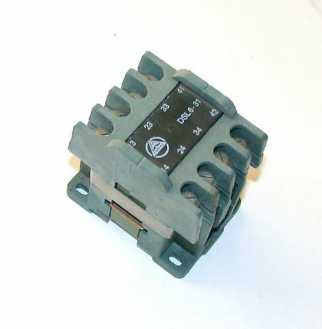 3 FANAL CONTROL RELAYS   8 AMP 3NO 1NC   MODEL DSL6-31