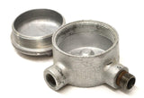 Crouse Hinds 0101639  Conduit Outlet Box 1/2" HUB w/ 3" Cover