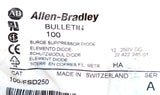 Lot of (2) Allen-Bradley 100-FSD250 Surge Supressor Diode 12-250VDC