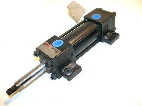 UP TO 3 NEW HYDRO-LINE DOUBLE END AIR CYLINDERS 2" STROKE 1.5" BORE LR5AD-1.5X2