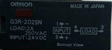 Lot of (2) Omron G3R-202SN Relays 2A 250VAC 24VDC