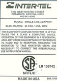 Inter-tel Axxess 2 Port Single Line Adapter 550.2500 24VAC 60HZ 1.25A
