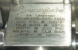 Swagelok  155 SR  SS-45XS8-55S-1466   Pneumatic  Valve Actuator  W/Ball Valve