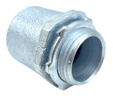 Lot of (3) O-Z/Gedney 28-100 1" Rigid Conduit Set-Screw Connector Malleable Iron