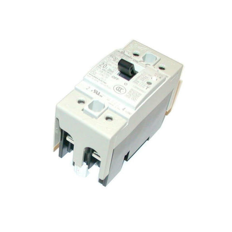 MITSUBISHI  NF30-FAU2P20A   2-POLE POLE CIRCUIT BREAKER 20 AMP 240 VAC