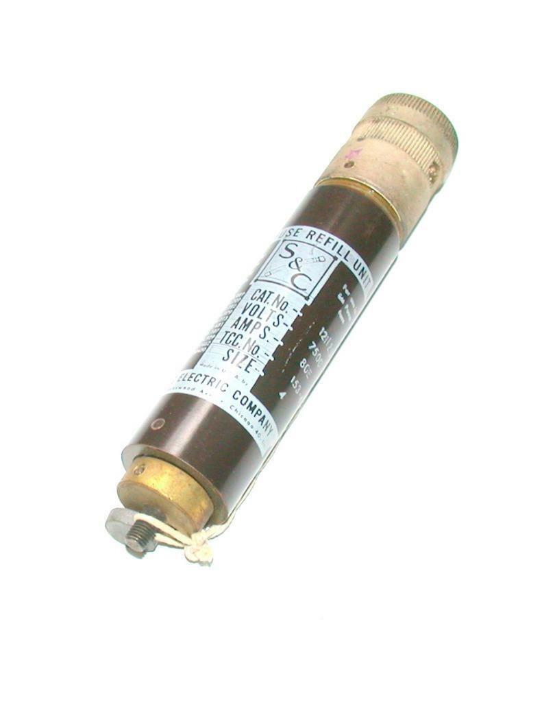 NEW S & C 121125 SM FUSE REFILL UNIT 80 AMP 7500 V