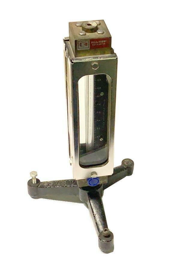 Brooks Instrument 6-1110-C-VH-BTS Full-View Rotameter 0-1.0 SCFM