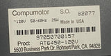 Parker AT6450 4 Axis Controller Compumotor 120V 50/60 Hz 25W