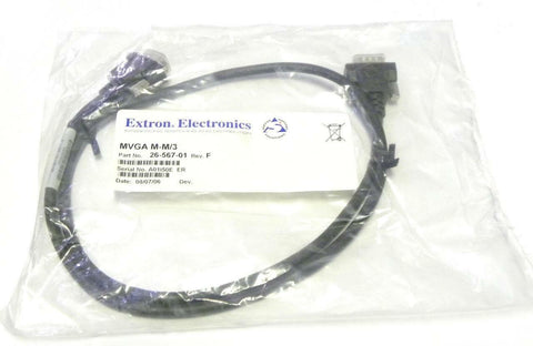 NEW EXTRON ELECTRONICS  26-567-01  VGA MONITOR  CABLE ASSEMBLY REV F