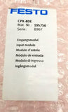 Festo CPX-8DE Input Module 195750